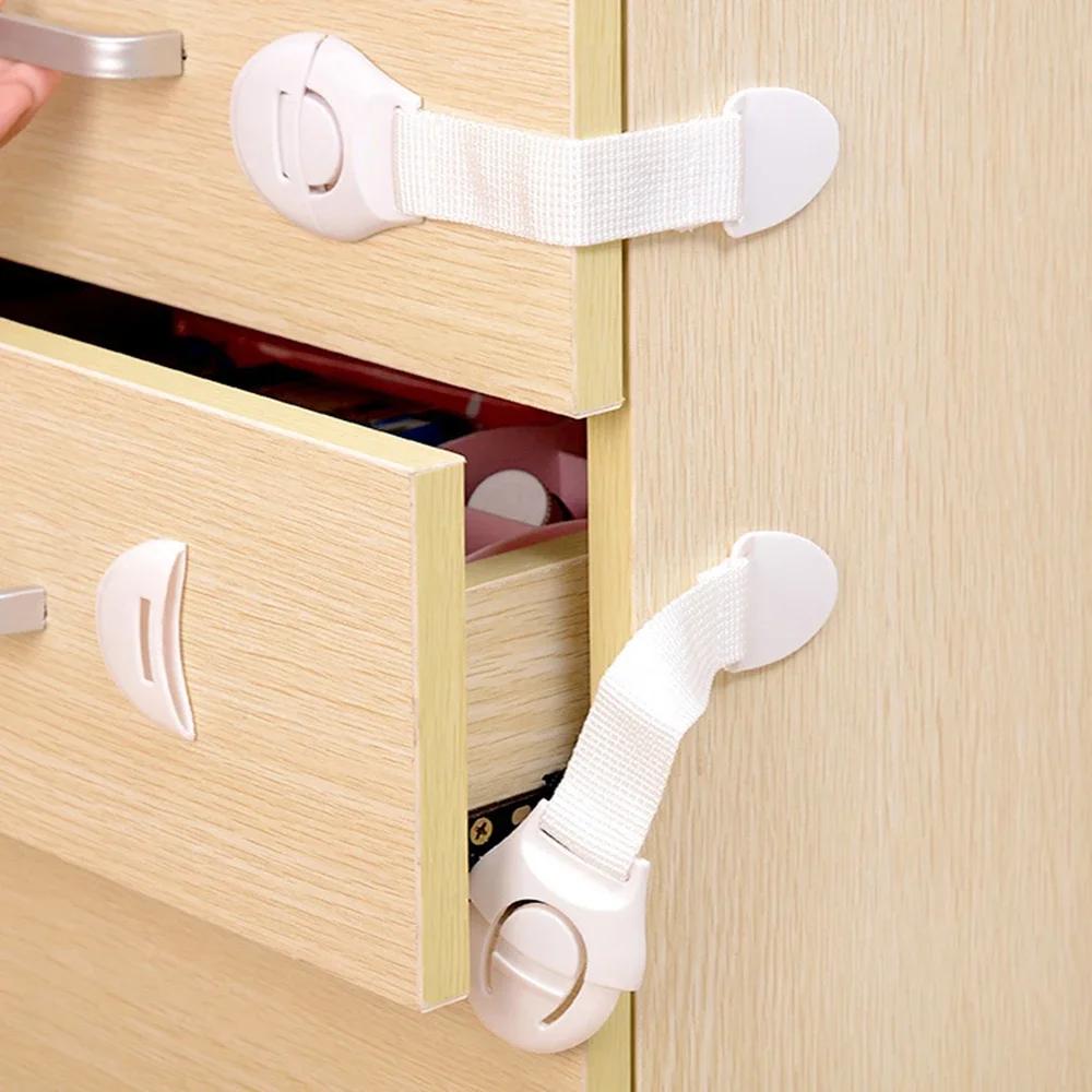 Serrure de porte de sécurité pour enfants, protection de serrure d'armoire, protecteur de sécurité p