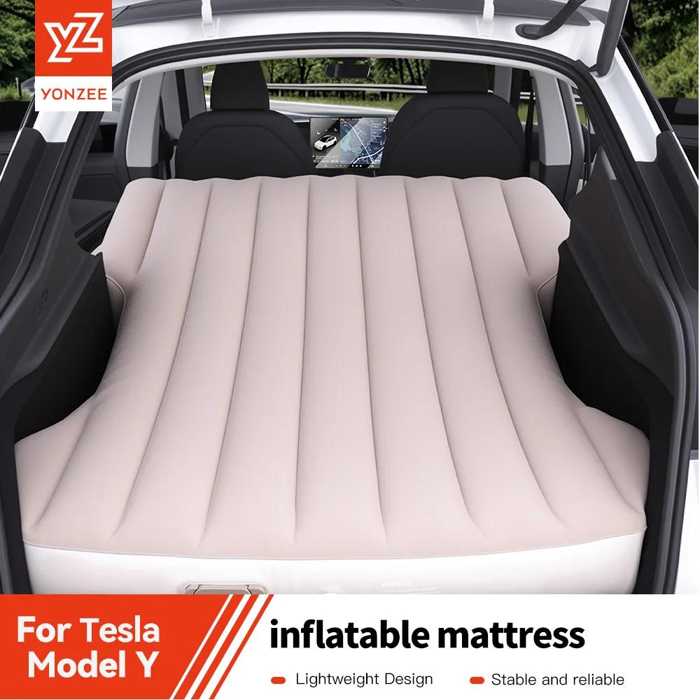 Matelas auto-gonflant YZ pour Tesla Model Y Juniper 2021-2026, matelas de voyage, matelas de camping