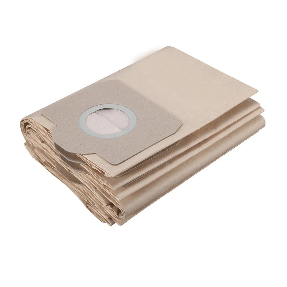 Sacs en papier anti-poussière pour aspirateur Karcher WD3 WD3300 MV3 SE4001 SE4002 6.959-130 A2200 A
