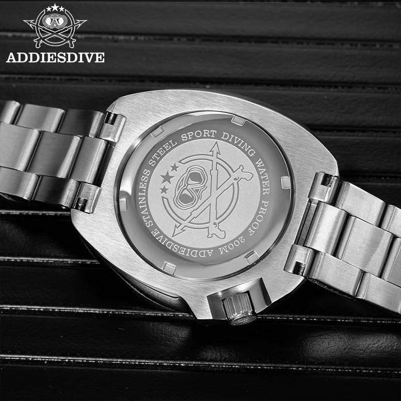 ADDIESDIVE Japan2115 nouveaux hommes montre verre saphir BWG9 Ultra-lumineux lumineux 200m étanche m