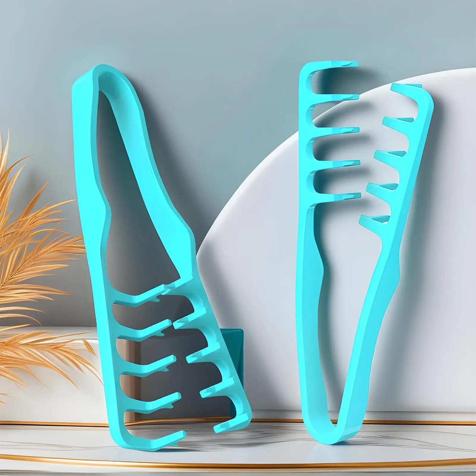 Peigne à dents larges, pour cheveux bouclés, outil de volumisation pour le Volume et le toilettage,