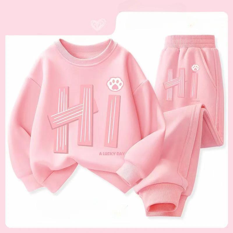 Ensemble bébé garçon automne T-shirt pantalon imprimé mode 2 pièces tenue décontractée survêtement