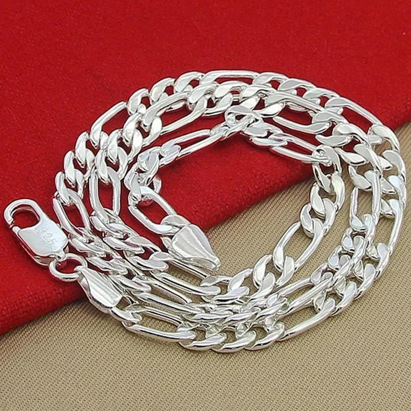 Collier en argent Sterling 925 massif pour hommes, chaîne cubaine classique de 12mm, breloque de 18