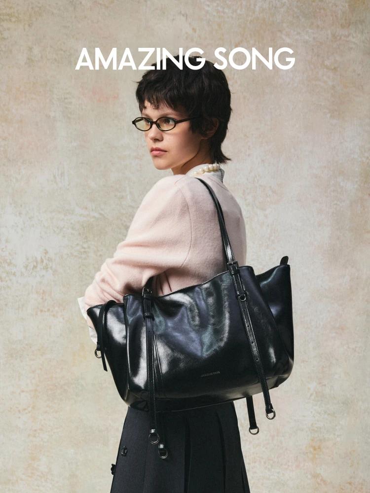 Sac fourre-tout Amazing Song Donut, léger, grande capacité, sac à la mode