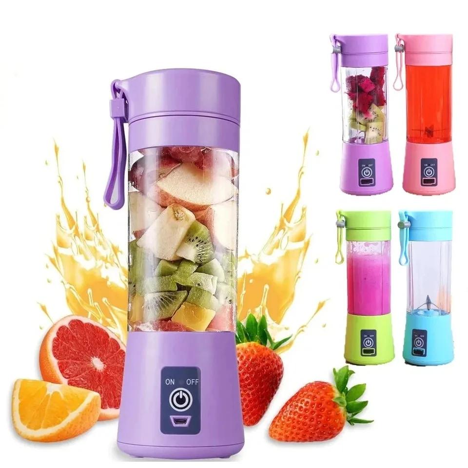 Mélangeurs électriques portables Ju479, mini bouteilles, milkshake, fruits, centre commercial, machi