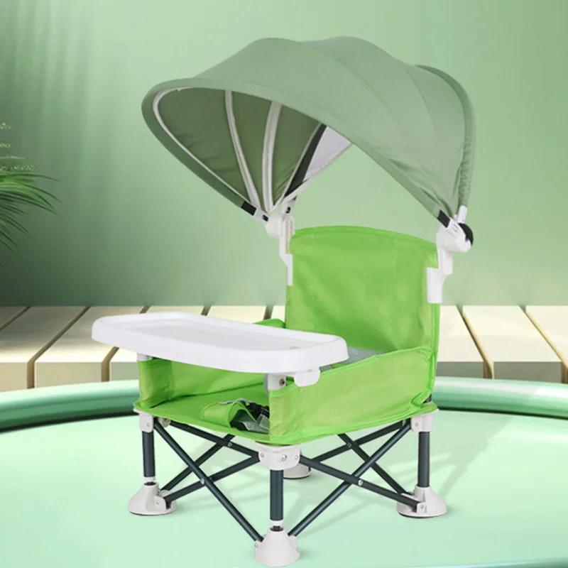 Chaise de salle à manger pliable pour bébé, Table à manger Portable pour enfants, petite chaise d'ex