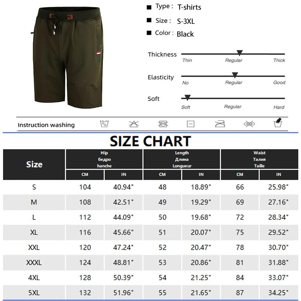 Nouveaux hommes Shorts été culottes coton décontracté Sweat hommes Hip Hop Streetwear ample survêtem