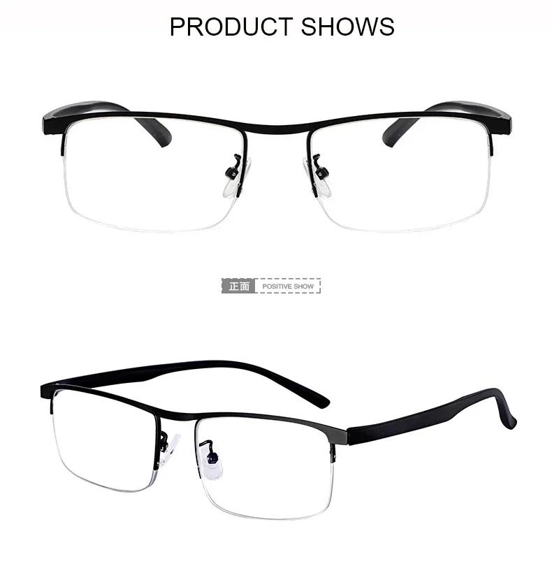 IENJOY – lunettes de lecture multifocales progressives intelligentes, demi-monture, double usage, An