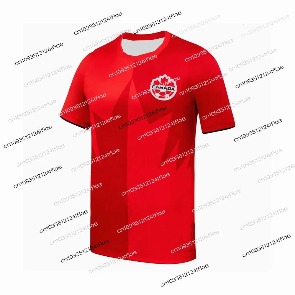 Nouvelle Arrivée 2026 – Maillot de Foot Canadien pour Homme – Ensemble Maillot et Short Spécial Fan
