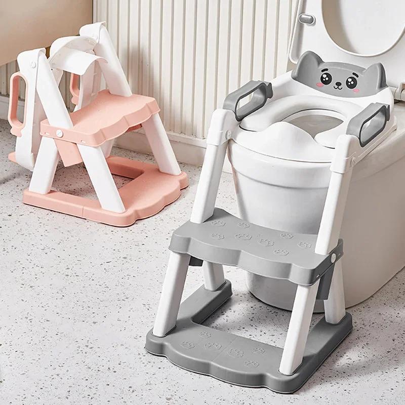 Nouveau siège de toilette pliable pour enfants, Pot Portable pour bébé, coussin de toilette d'entraî