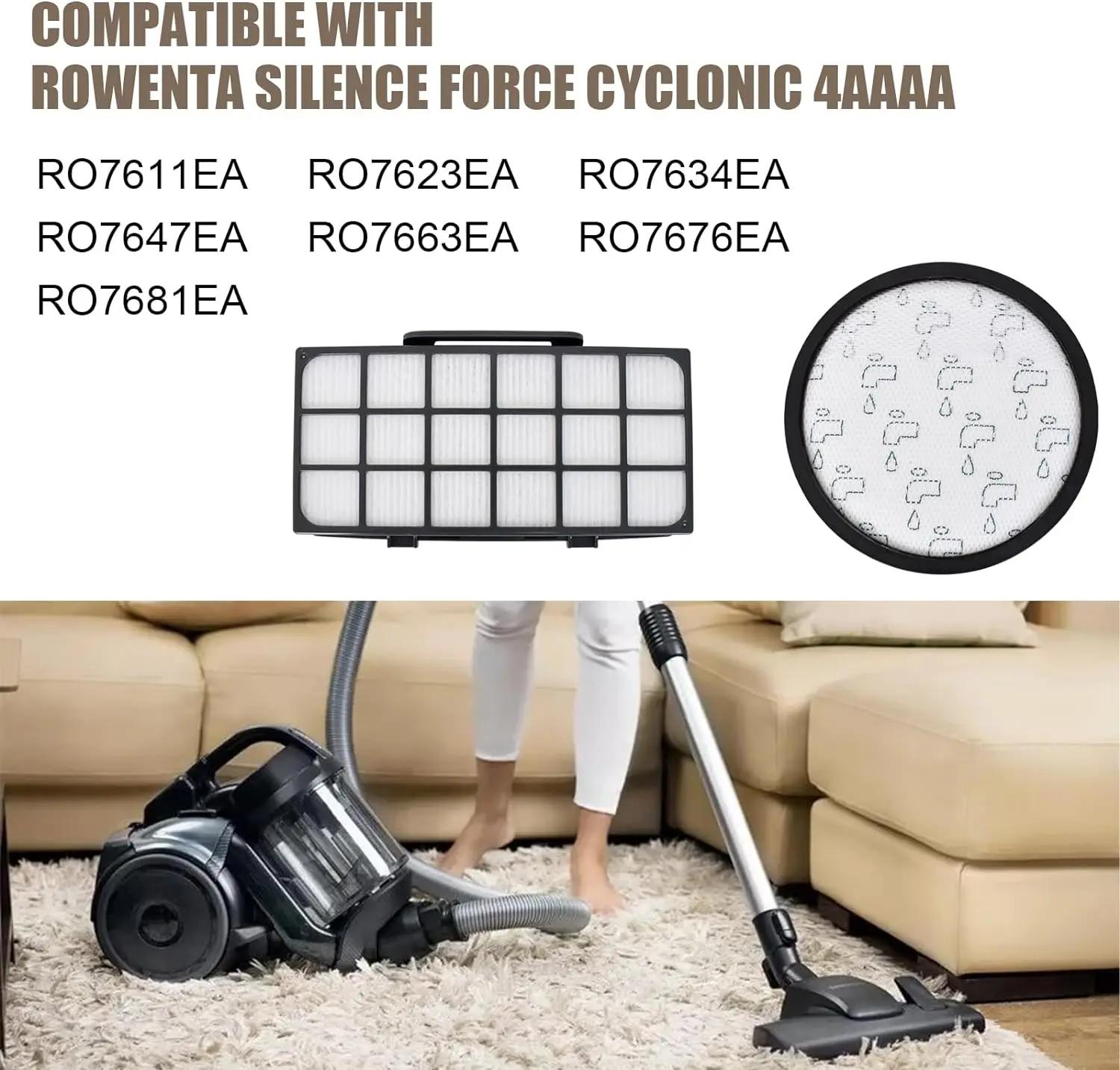 Filtre de remplacement pour aspirateur Rowenta x-trem Power Cyclonic RO69xx RO6941EA RO6963EA RO6921