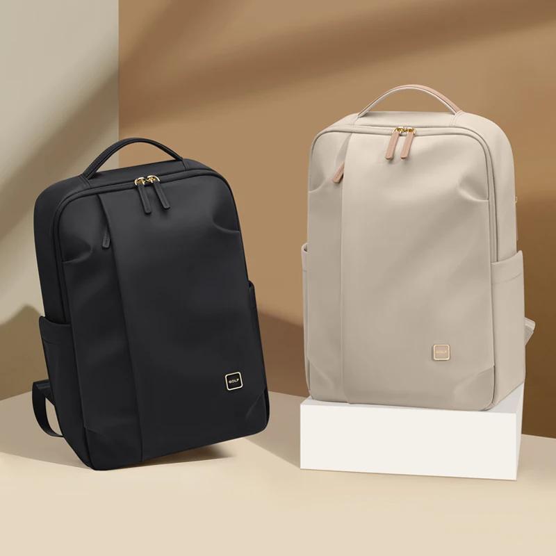 Sac à dos GOLF de grande capacité pour femmes, sac à dos décontracté pour ordinateur portable de 15.