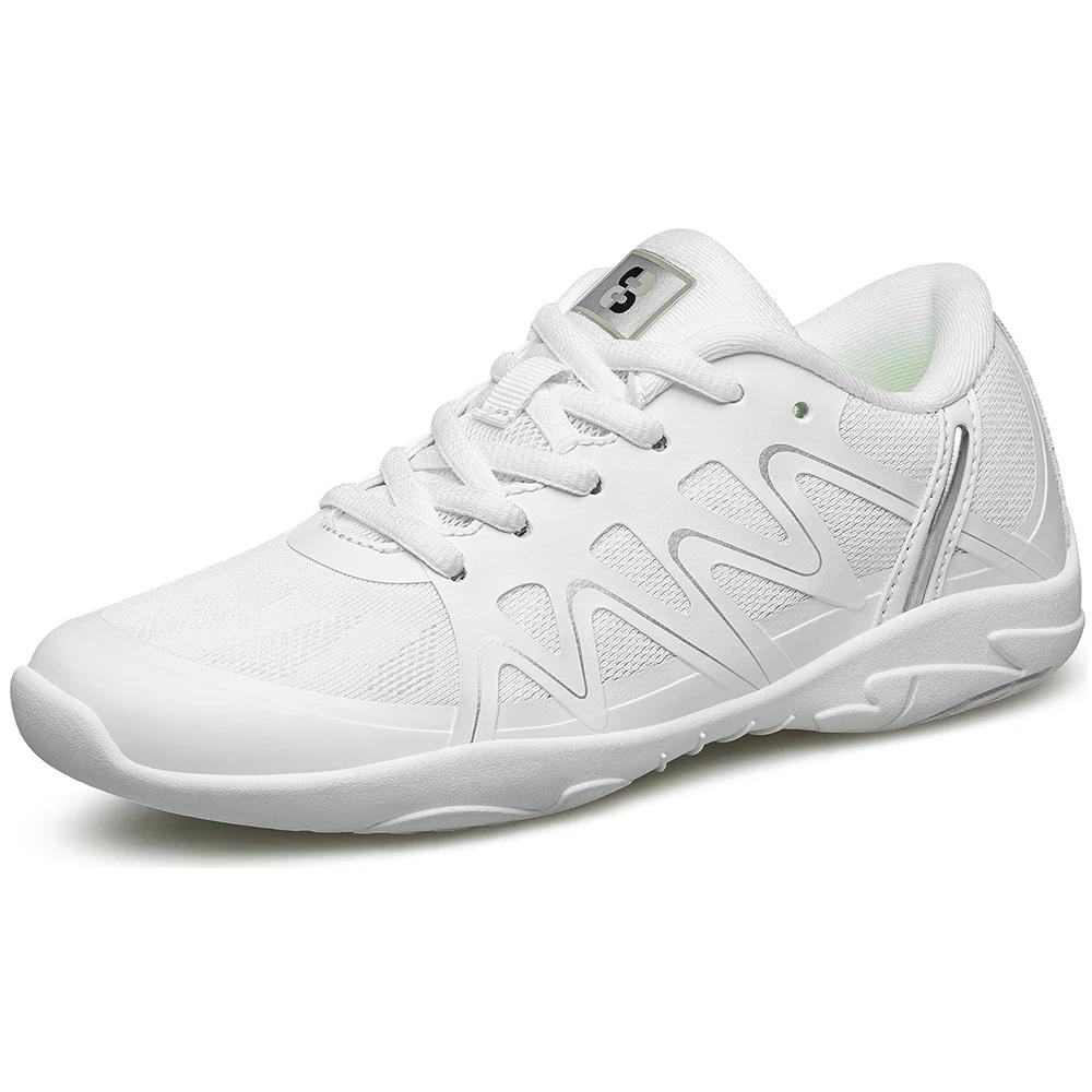 Chaussures cheerleading BAXIN16 filles - Tennis danse entraînement école blanc sport