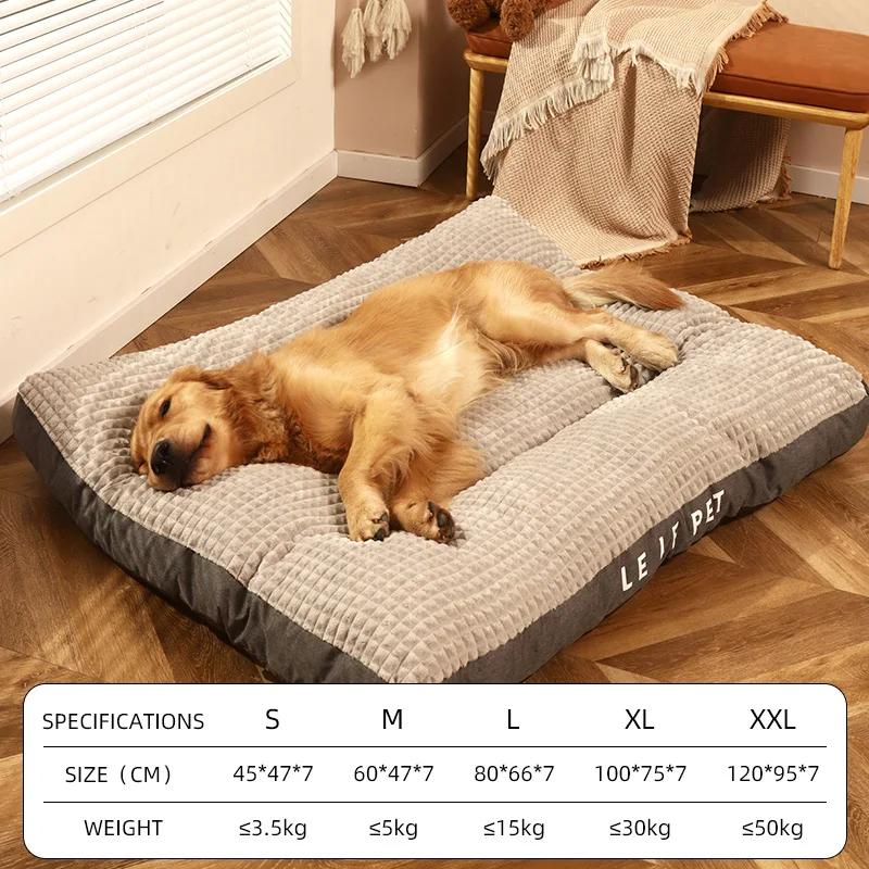 HOOPET hiver chaud chiens lit de couchage doux polaire couverture pour animaux de compagnie détachab