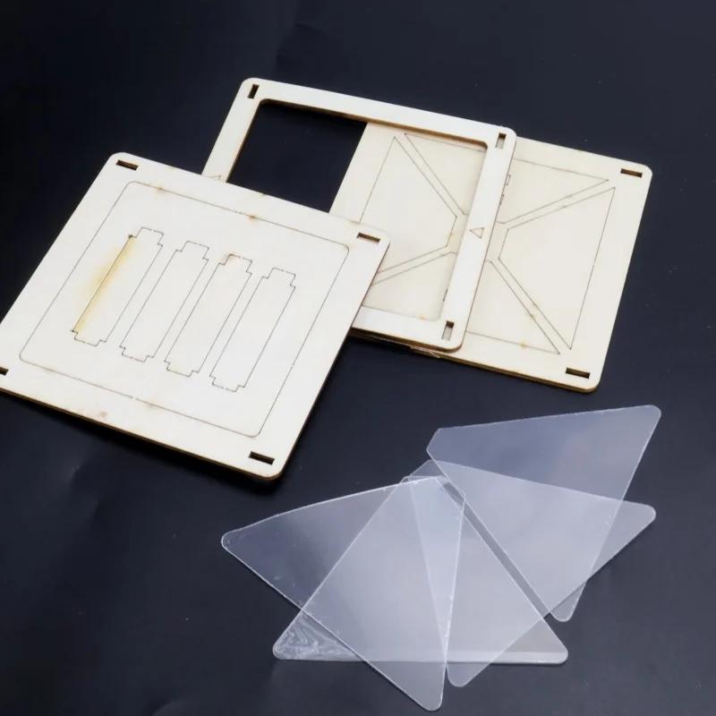 Kit de modèle de Projection holographique 3D DIY, jouet de construction scientifique et éducatif pou