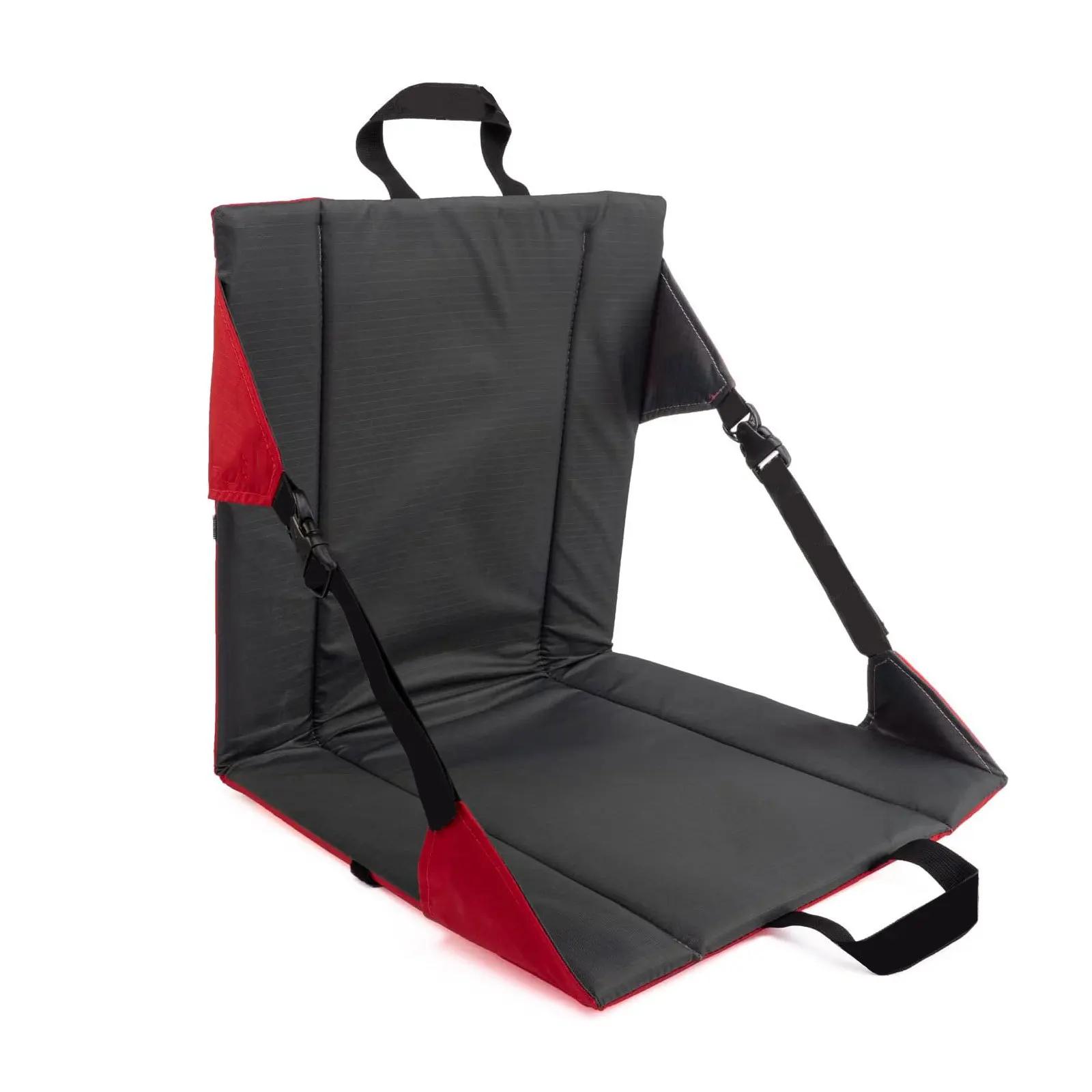 Chaise de siège de stade, coussin de blanchiment avec Support dorsal rembourré, siège de stade incli
