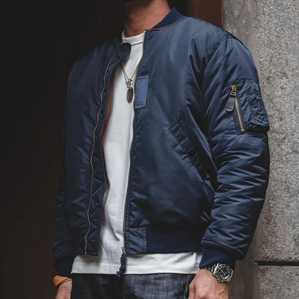 Maden MA1 pilote coton veste épaissie veste de Baseball chaud rembourrage vol manteau hiver marque v