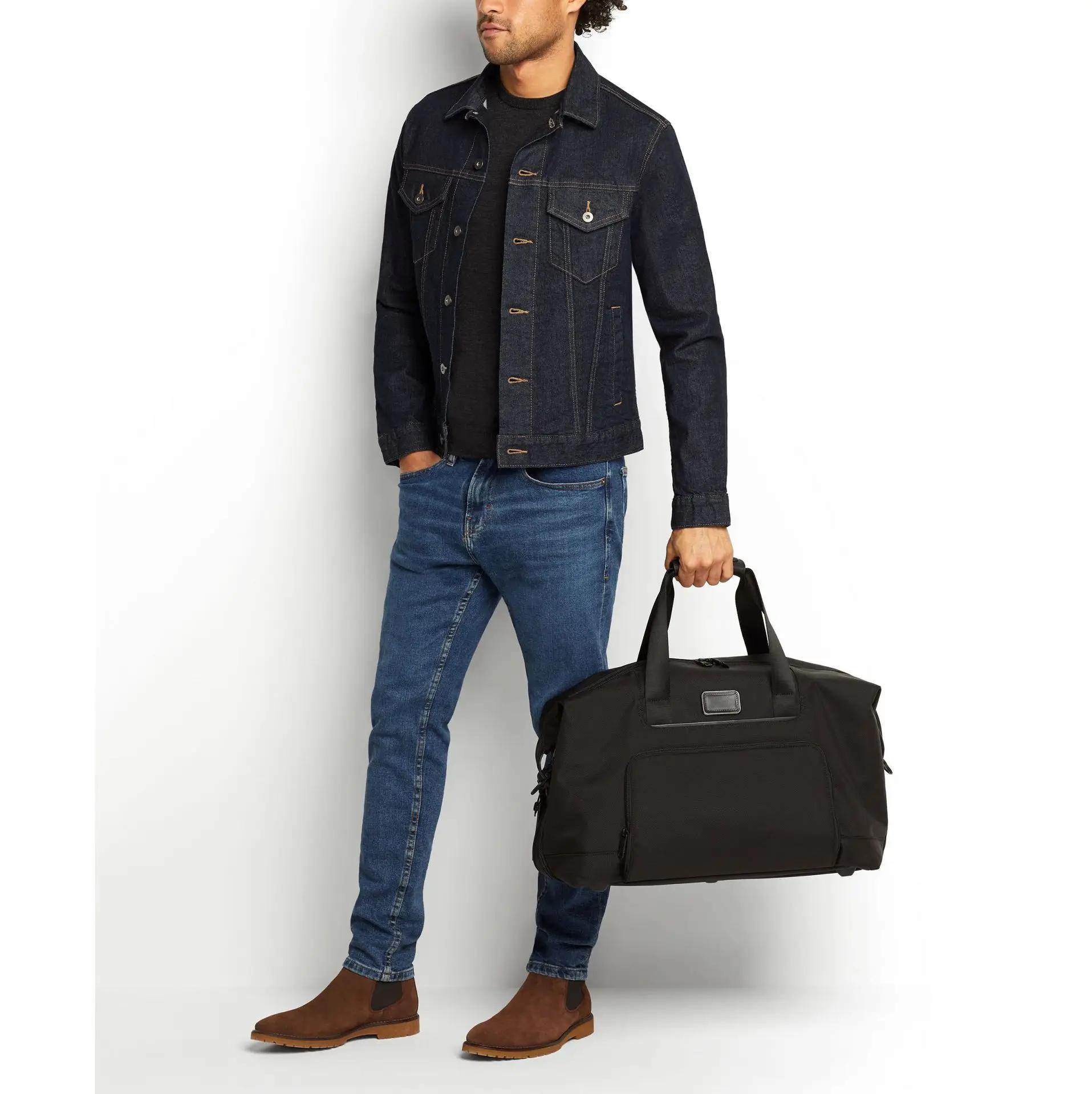 Sac de voyage de grande capacité en nylon balistique Alpha3, sac à main portable pour le rangement d