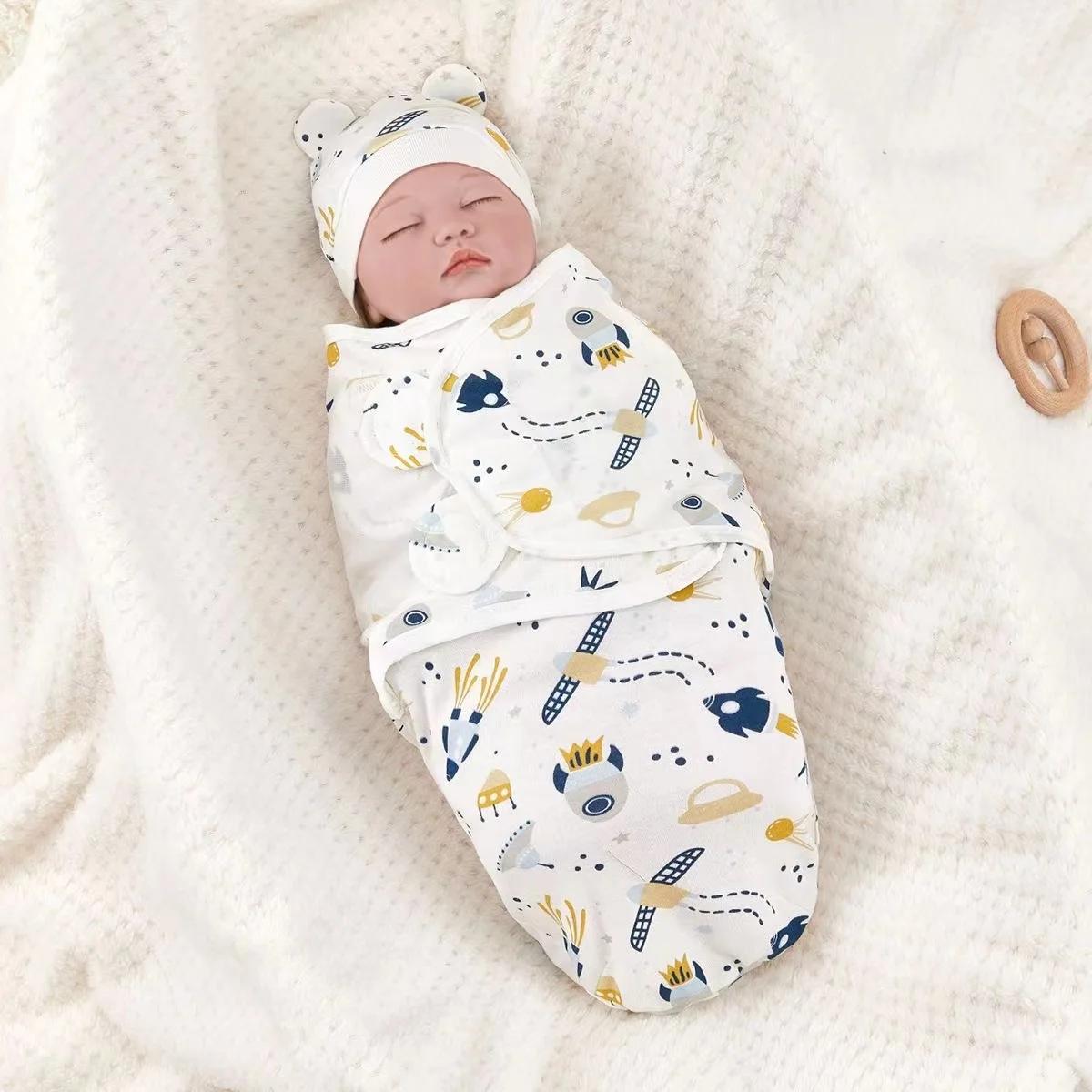  Nouveau Style de rendu pour bébé à haute élasticité, tissu d'emmaillotage pour nouveau-né absorb