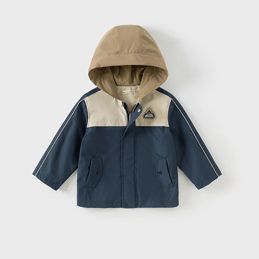 Dave Bella garçons printemps automne veste manteau pour enfants imperméable Sports de plein air à ca