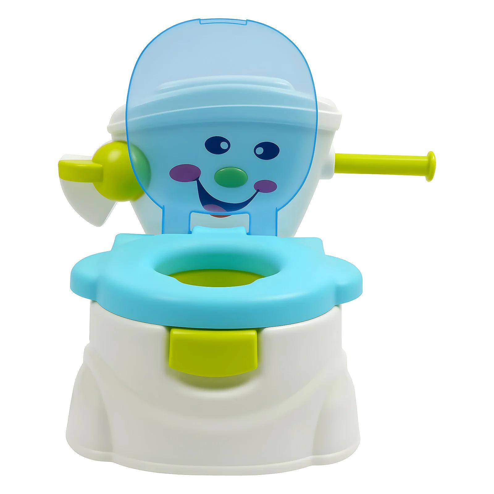 Siège d'entraînement de pot portable - Toilettes pour bébé de 6 mois à 5 ans avec design de voiture de dessin animé