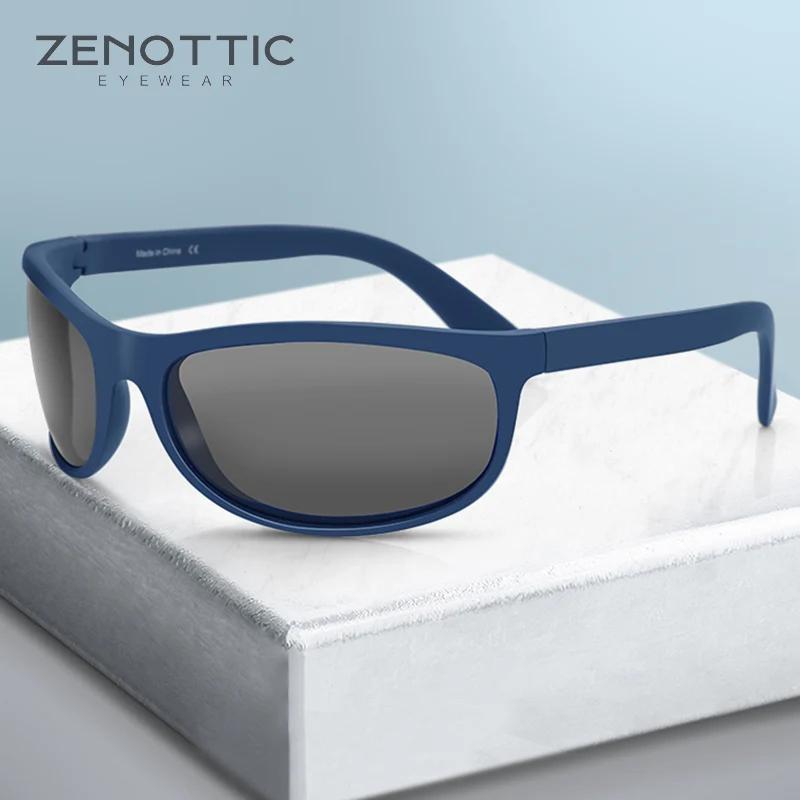 ZENOTTIC TR-90 lunettes de soleil polarisées flexibles hommes Sport de plein air lunettes de soleil
