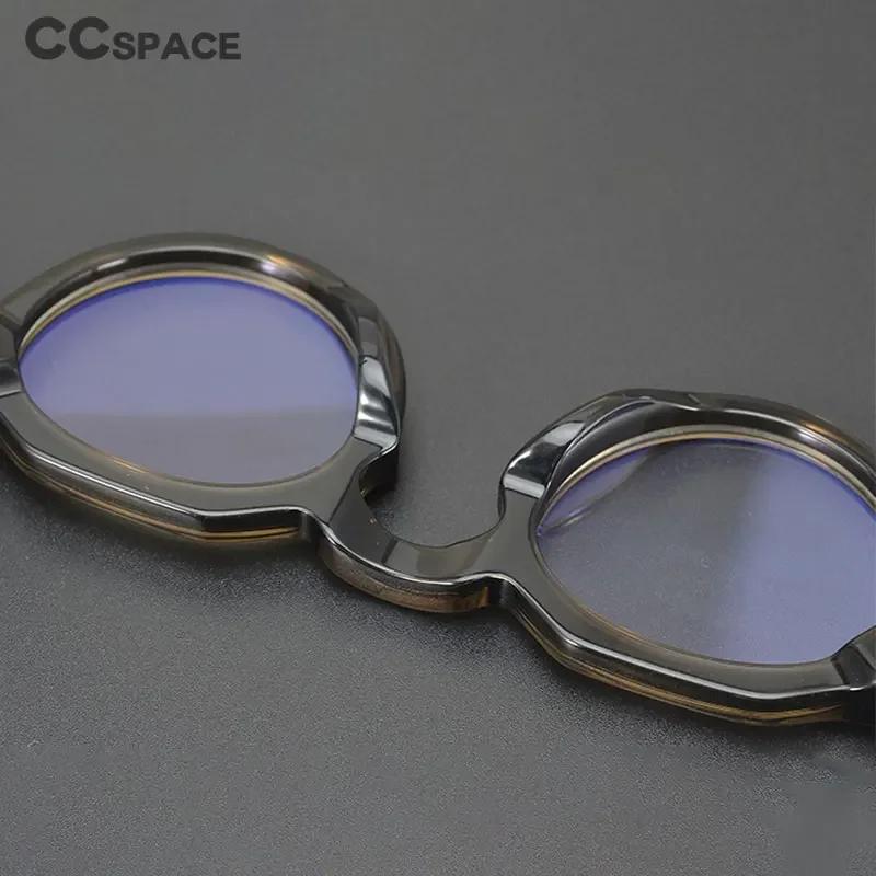 Lunettes rondes Vintage en acétate de haute qualité pour hommes et femmes, monture de Prescription o