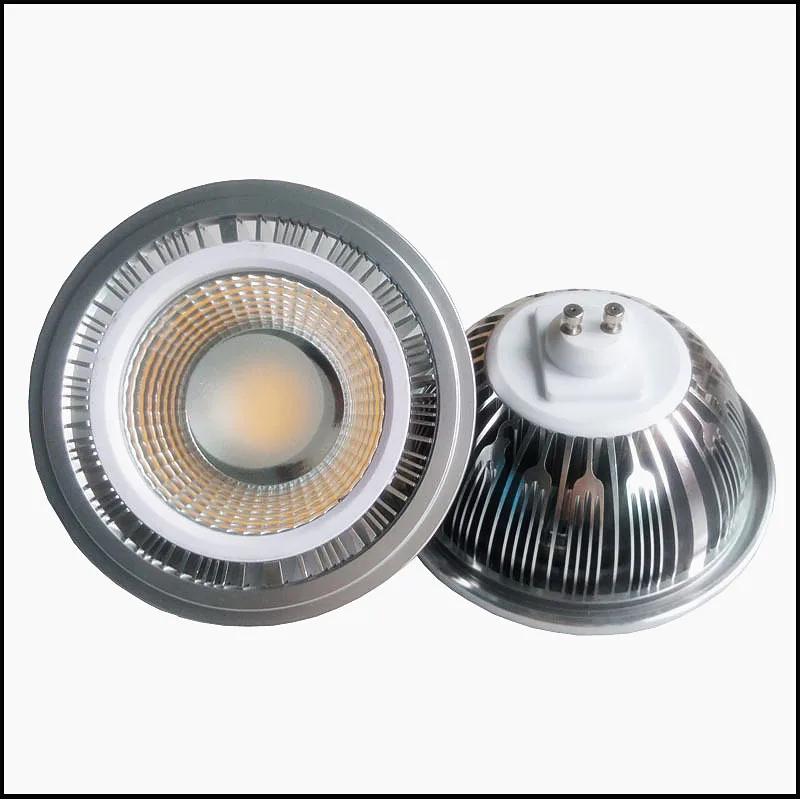 Lampe LED AR111 à intensité variable, 10W GU10 G53, lampes halogènes de remplacement, 15W, ampoules