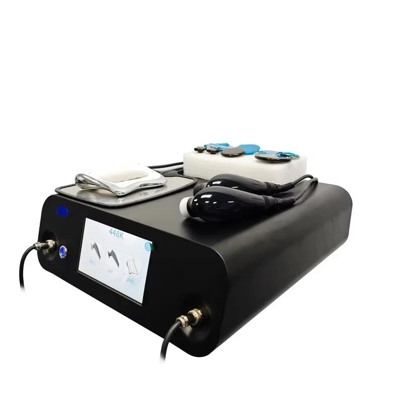 448Khz INDIBA Tecar CET RET soulagement de la douleur Machine de physiothérapie diathermie corps faç