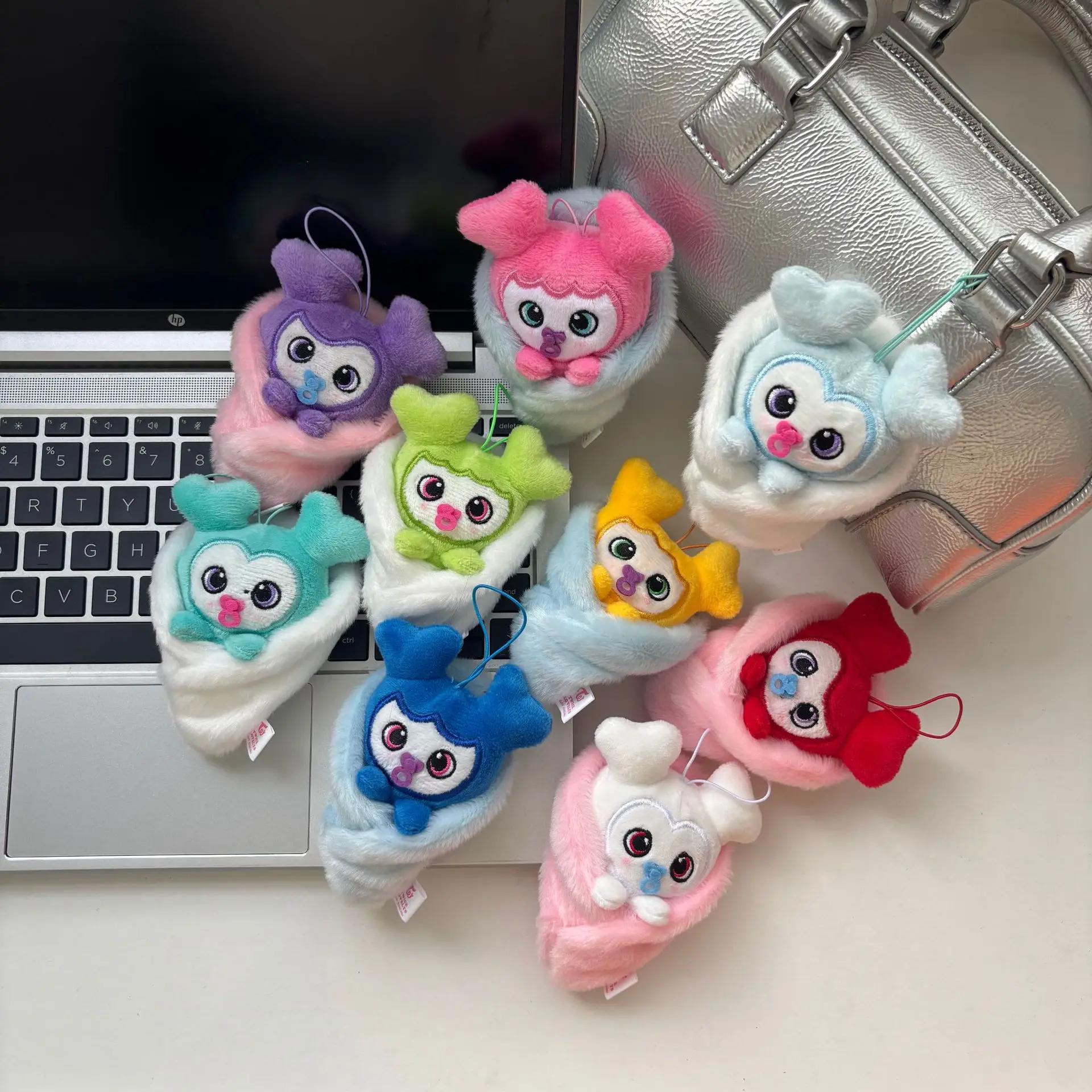 Poupée en peluche sucette adorable Park Jihyo Hirai Momo Sun Chaeyoung Momo, cadeau pour ami, autour