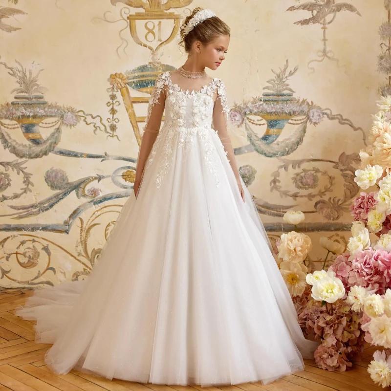 Nouvelle Robe de Cérémonie pour Enfants 2026 – Modèle Élégant Princesse Filles, Robe de Performance