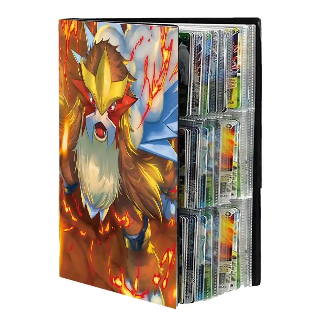 9 pochettes Anime couverture cartes Album Collection support classeur dossier adapté pour Pokmon YuG