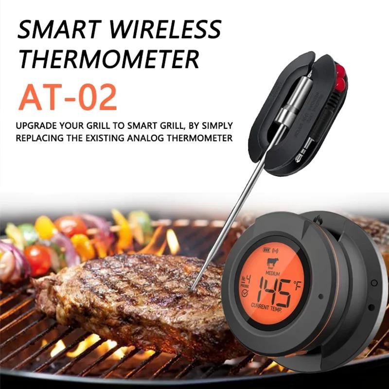Thermomètre Bluetooth capteur numérique pour four haut 500 degrés gril Barbecue viande viande BBQ cu