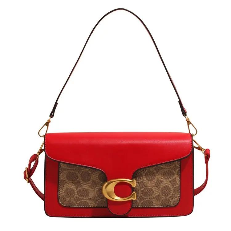 Sac à langer de luxe de créateur : grand sac fourre-tout en cuir vintage pour femme, élégant sac à m