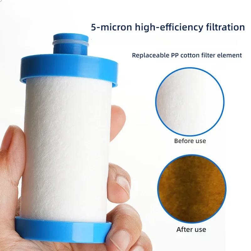 Le filtre en coton PP utilisé pour la filtration du purificateur d'eau peut capturer la rouille et l
