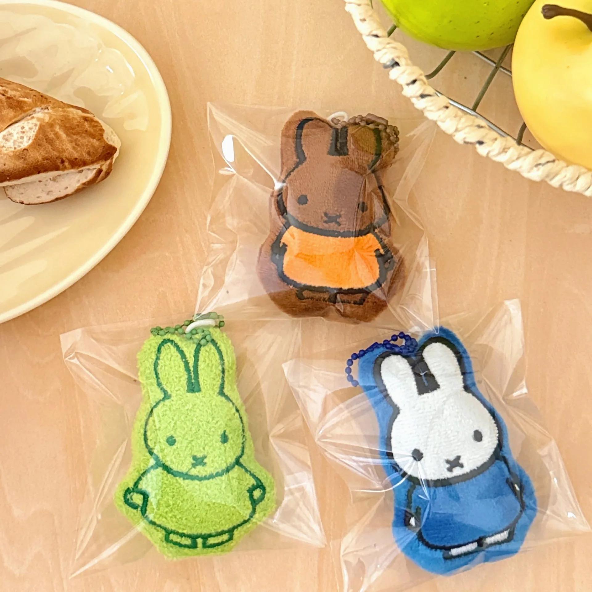 Sac à dos polyvalent pour fille avec poupée Miffy mignonne de dessin animé, petit animal, 1/4 pièces
