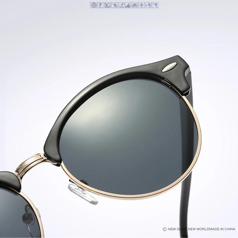 BARCUR-Lunettes de soleil pour homme et femme, verres polarisés