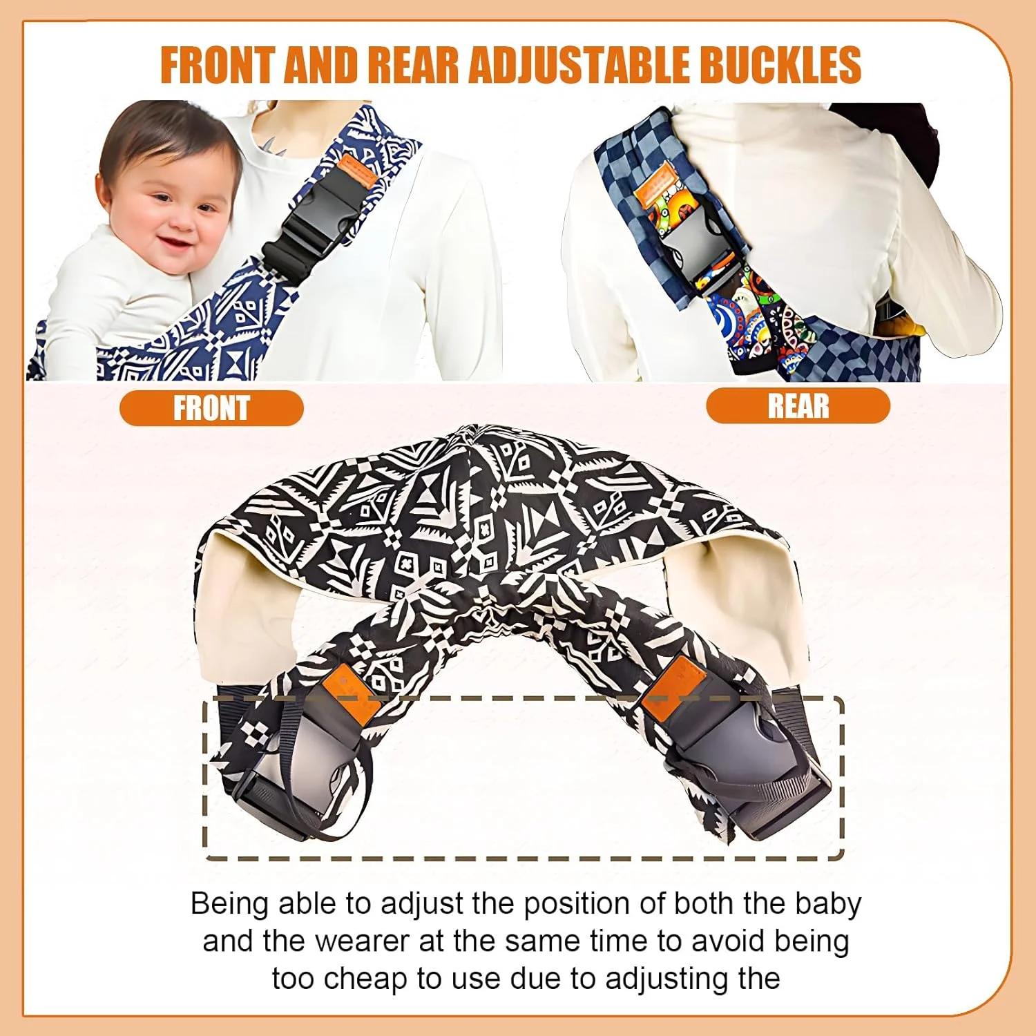Porte-bébé porte-bébé pour tout-petits, nouvelle écharpe Portable et légère, siège de hanche antidér
