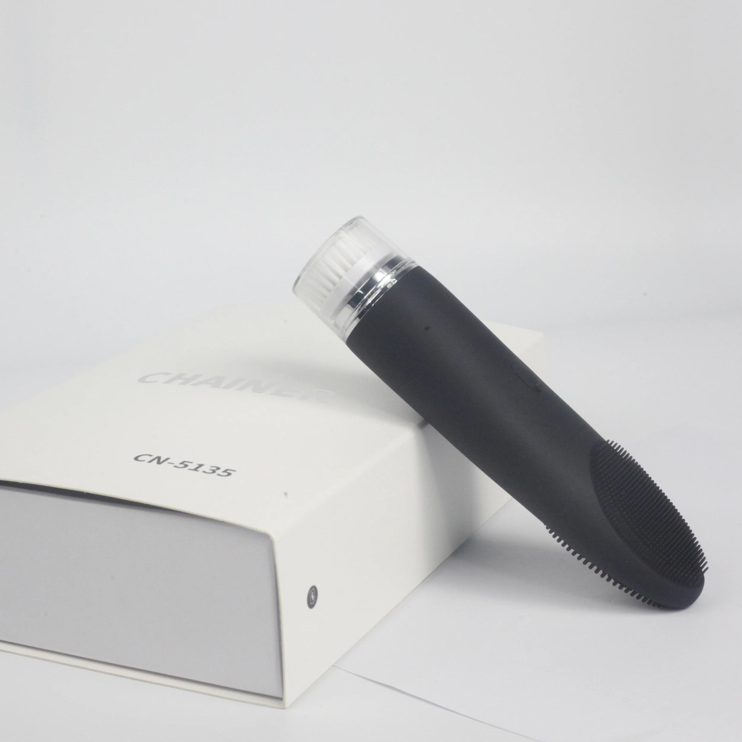 Brosse de nettoyage du visage chaude multifonction, Instrument électrique de lavage du visage, Machi
