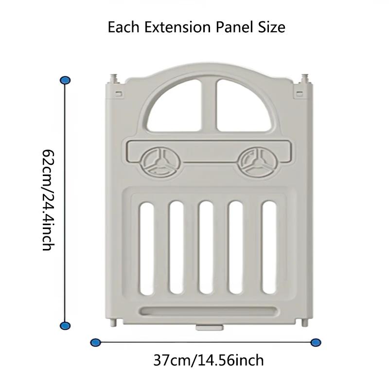 UBRAVOO 2 et 4 panneaux accessoires pour le parc bébé pliable EDP001 14 panneaux