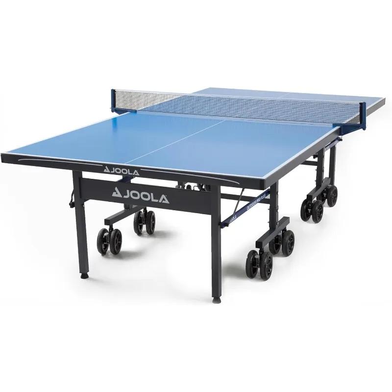 Table de Ping-Pong d'extérieur avec ensemble de filet de Tennis de Table étanche, assemblage rapide,