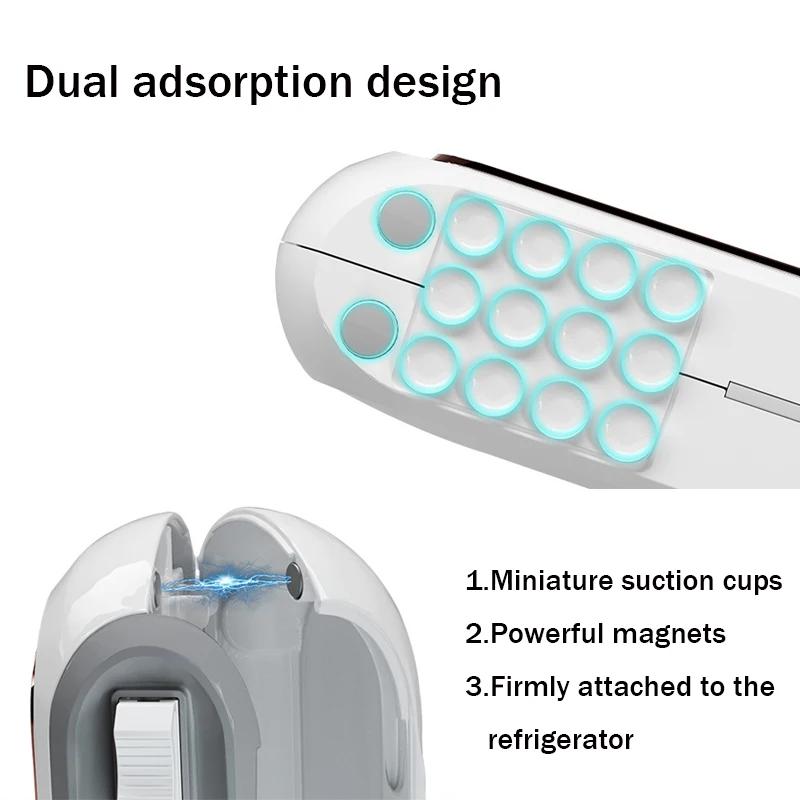 Nouvelle boîte de découpe de film plastique, aspiration magnétique murale, Film rechargeable, distri