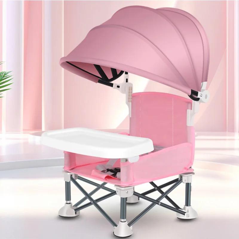 Chaise de salle à manger pliable pour bébé, Table à manger Portable pour enfants, petite chaise d'ex