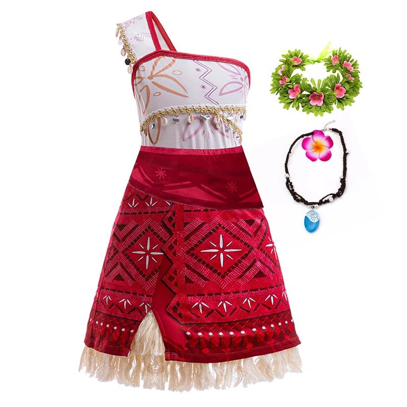 Robe du film Moana 2 pour filles, Costume d'aventure de fête d'halloween, vêtements fantaisie de pri