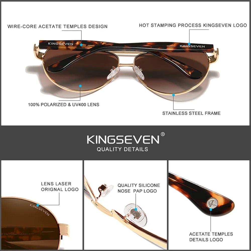 KINGSEVEN rétro mâle lunettes de soleil hommes Piltot lunettes de protection en plein air conduite c