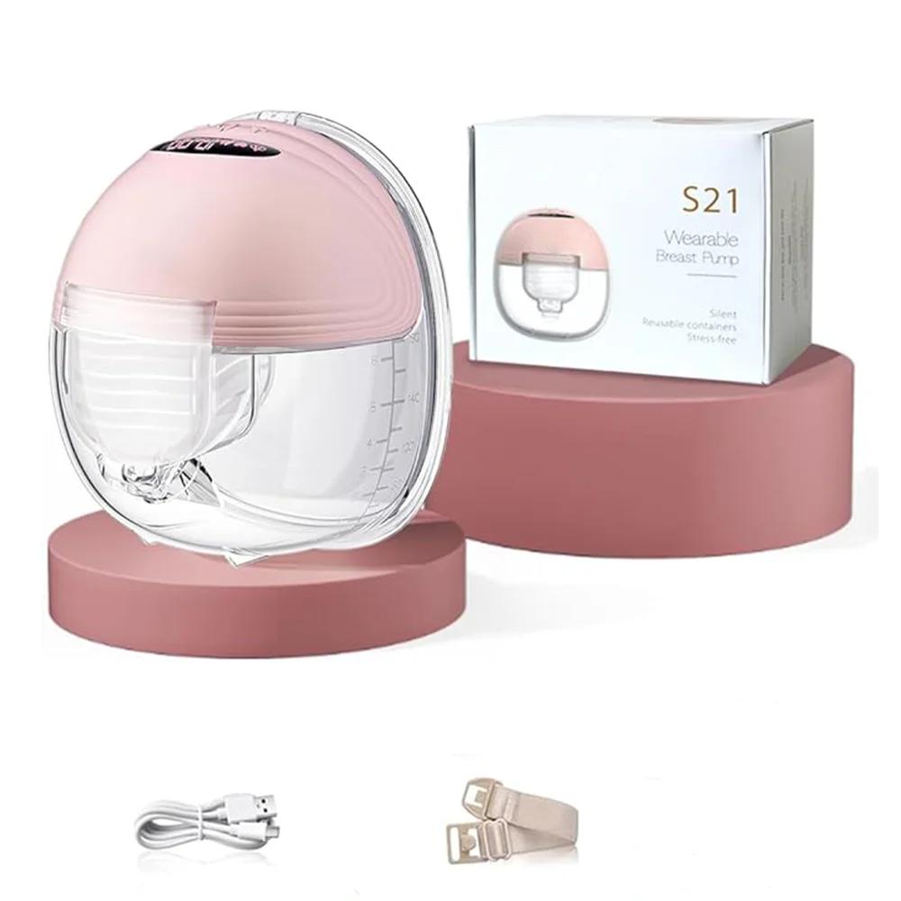 BornBL S21 tire-lait électrique, tire-lait mains libres portable avec 12 modes d'aspiration 3, extra