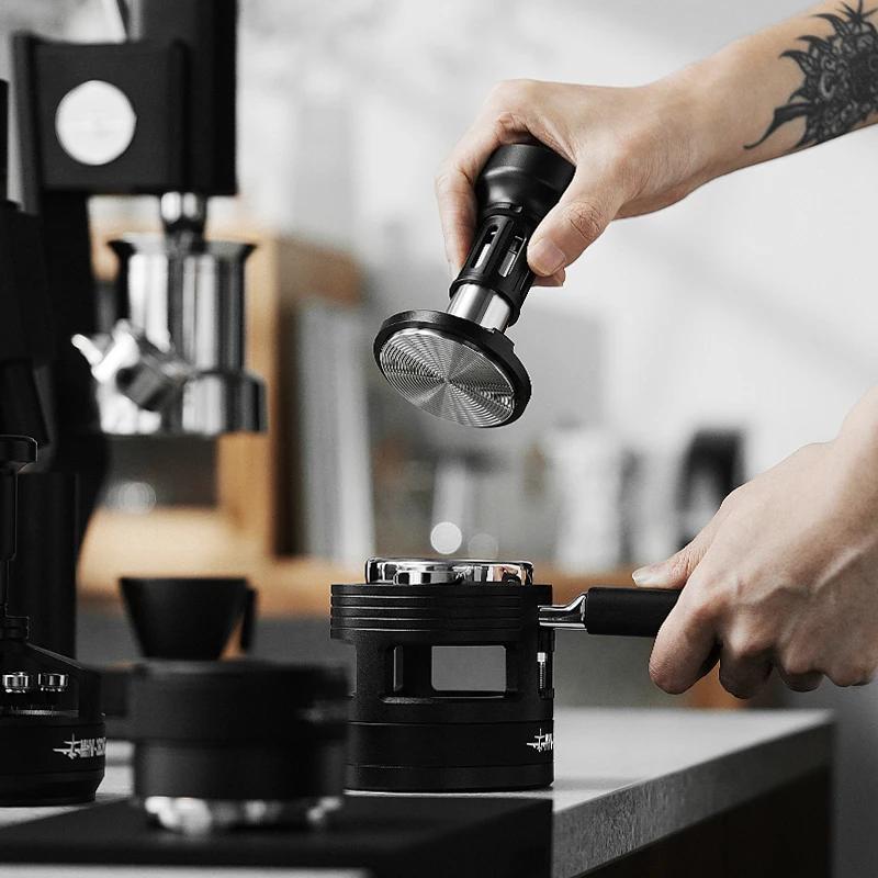 MHW-3BOMBER 51/53/58mm Café Tamper À Ressort Expresso Tamper Impact Pression Constante Tamper Profes