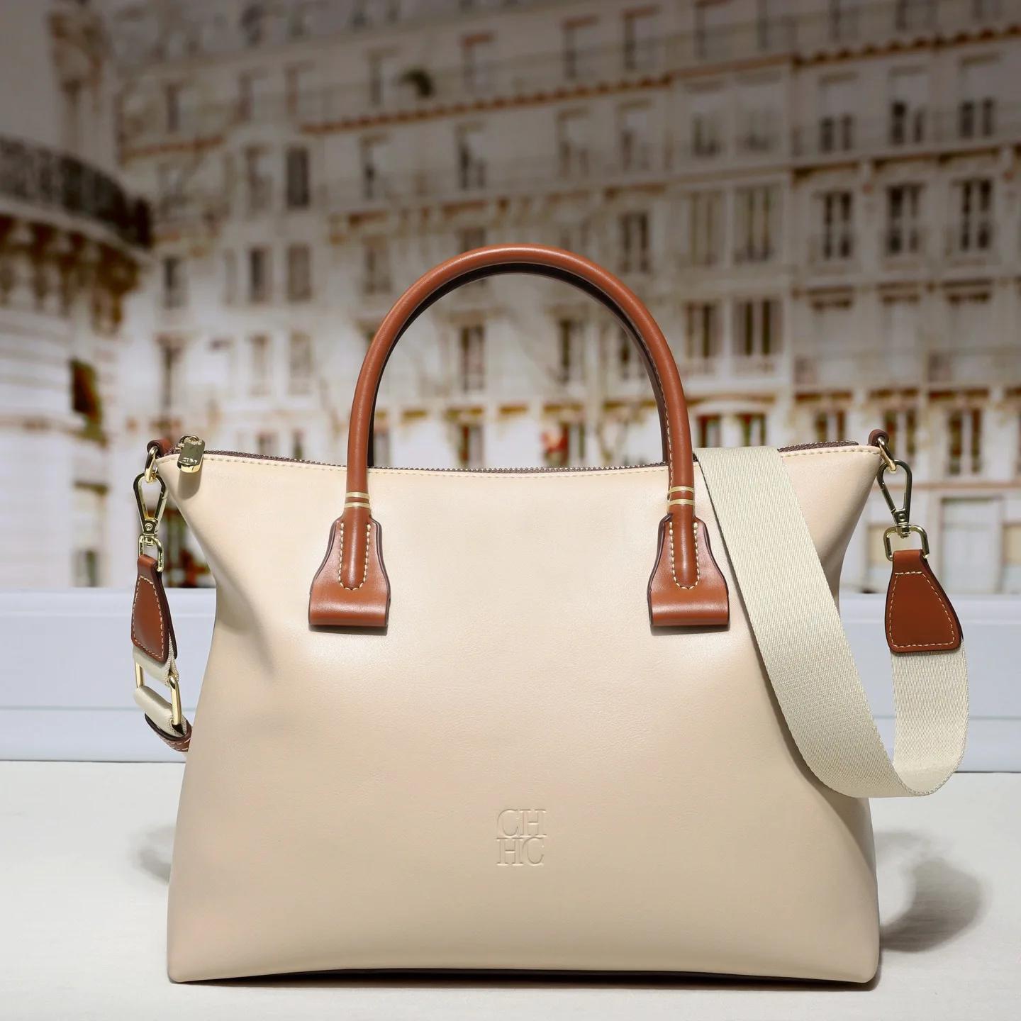 Nouveau Sac Bandoulière CH Commuter 2026, Sac à Main Simple et Tendance pour Femme, Sac Fourre-tout