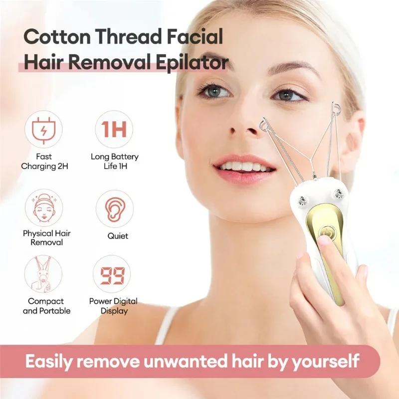 Mini Épilateur électrique Épilateur du visage Défenseur Femmes Épilateur de beauté Bras du corps Épi