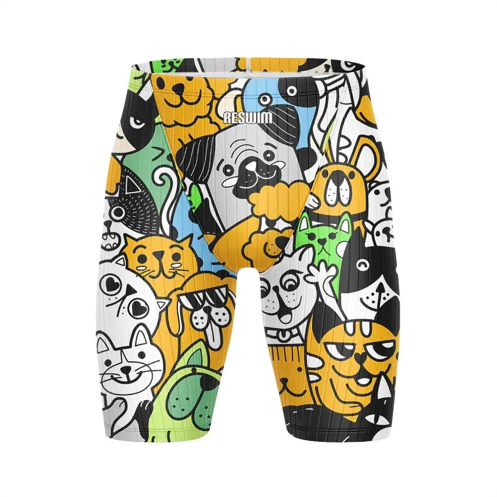 Short de bain athlétique pour homme, idéal pour l'entraînement et la course, short de natation de pl